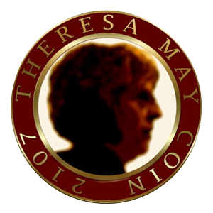 Theresa May Coin Coin Logo